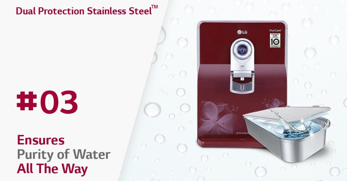 LG Water Purifier | Dual Protection Stainless Steel™ | LG
