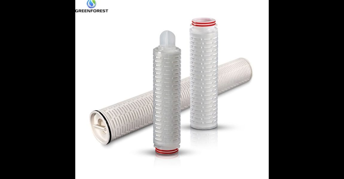 30 Inch 5 Micron PP Pleated Depth Filter Cartridges Water Filters RO System Water Filtration