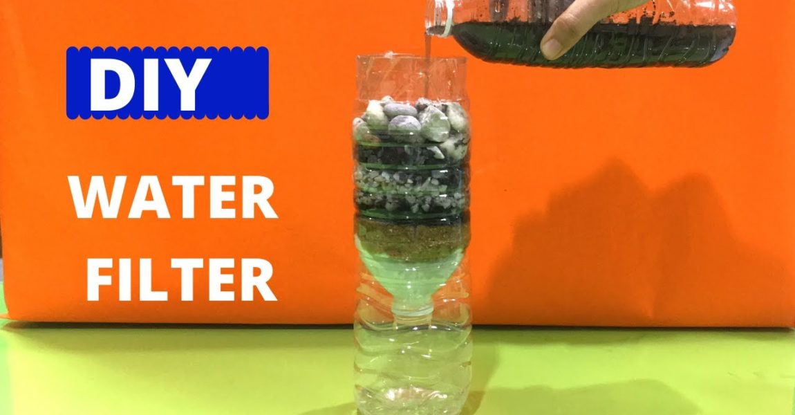 DIY WATER FILTER | WATER FILTER EXPERIMENT | HOW TO FILTER DIRTY WATER | Science Project