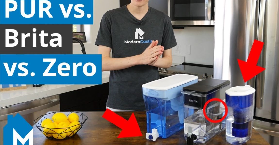 🥤 PUR vs. Brita vs. ZeroWater Filter Comparison — What's the Best Tasting Water?