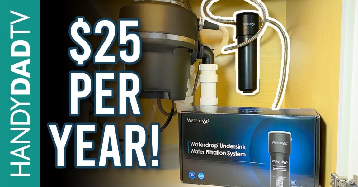 Best Under Sink Water Filter // WaterDrop WD-10UA