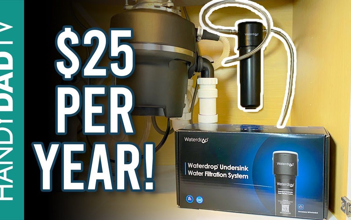 Best Under Sink Water Filter // WaterDrop WD-10UA