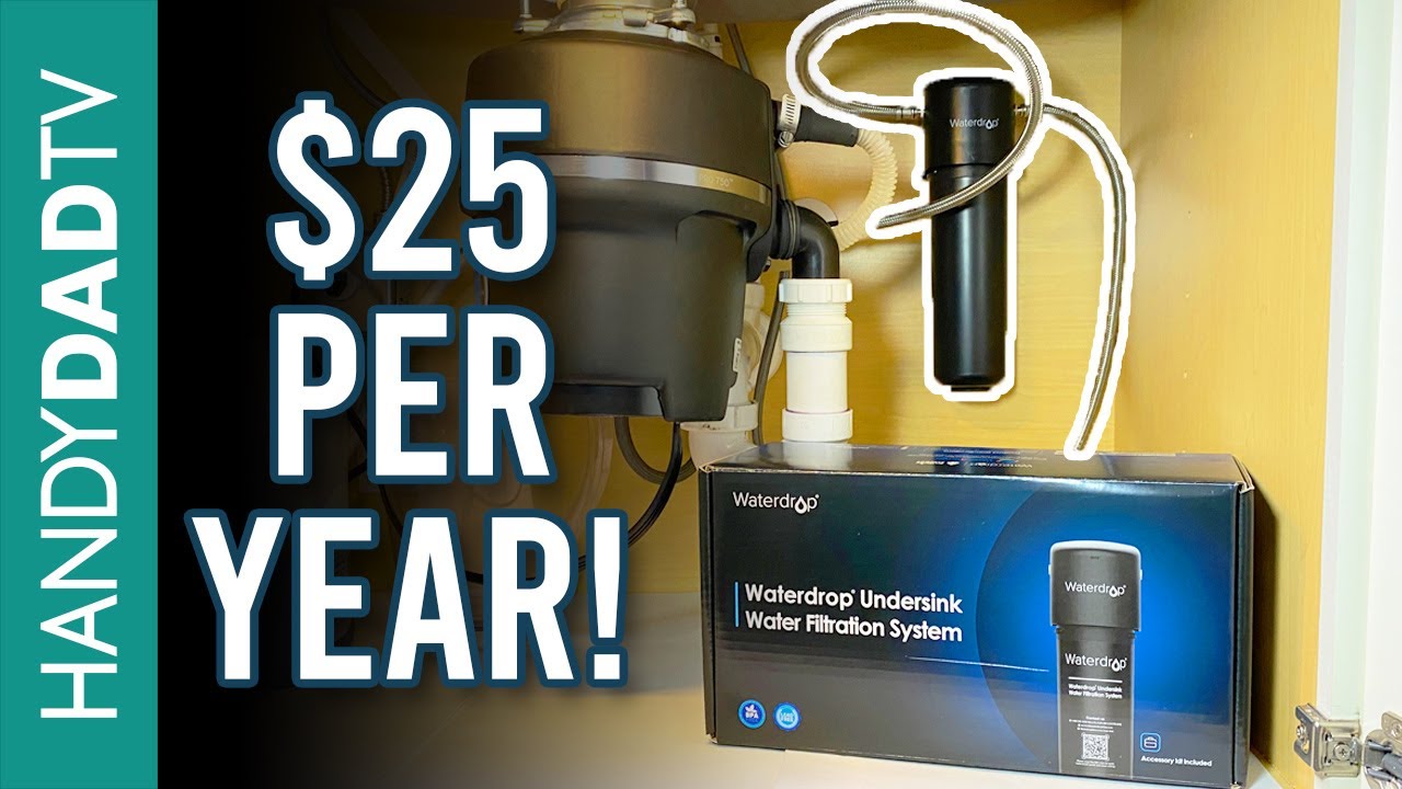 Best Under Sink Water Filter // WaterDrop WD10UA