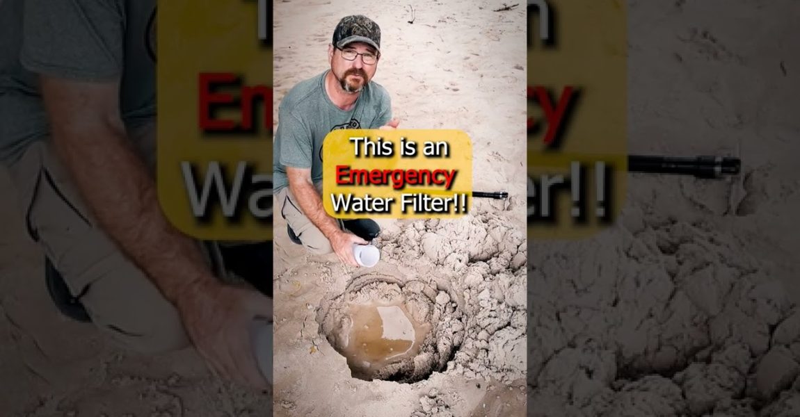 Coyote water well. emergency water filtration