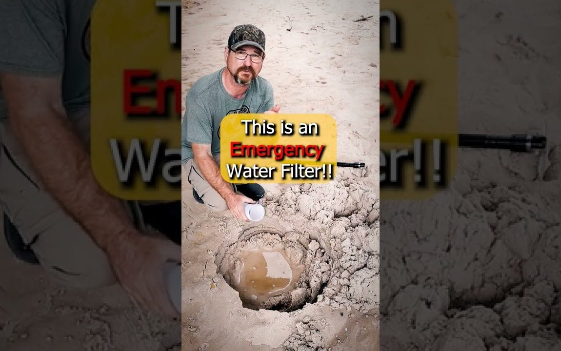 Coyote water well. emergency water filtration