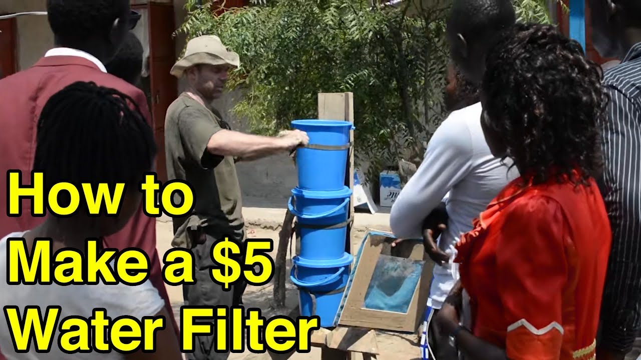 How2 Make a 5 Emergency Water Filter
