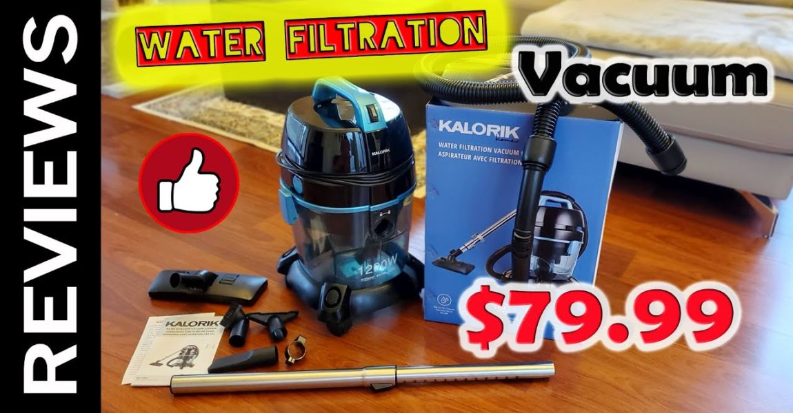 Kalorik Water Filtration Vacuum for $79.99 Review 10/2021