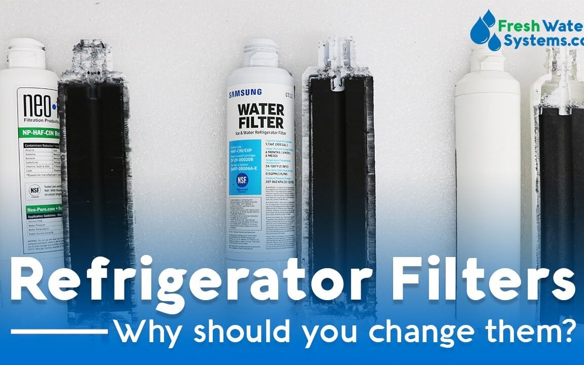 Why You Should Replace Your Refrigerator Water Filter