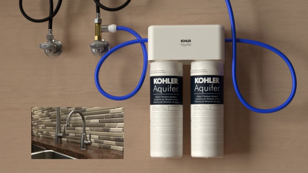 Kohler Aquifer Double Cartridge Water Filtration System