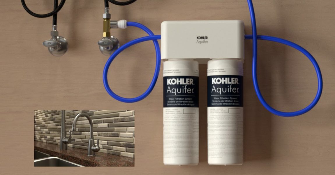 Kohler Aquifer Double Cartridge Water Filtration System