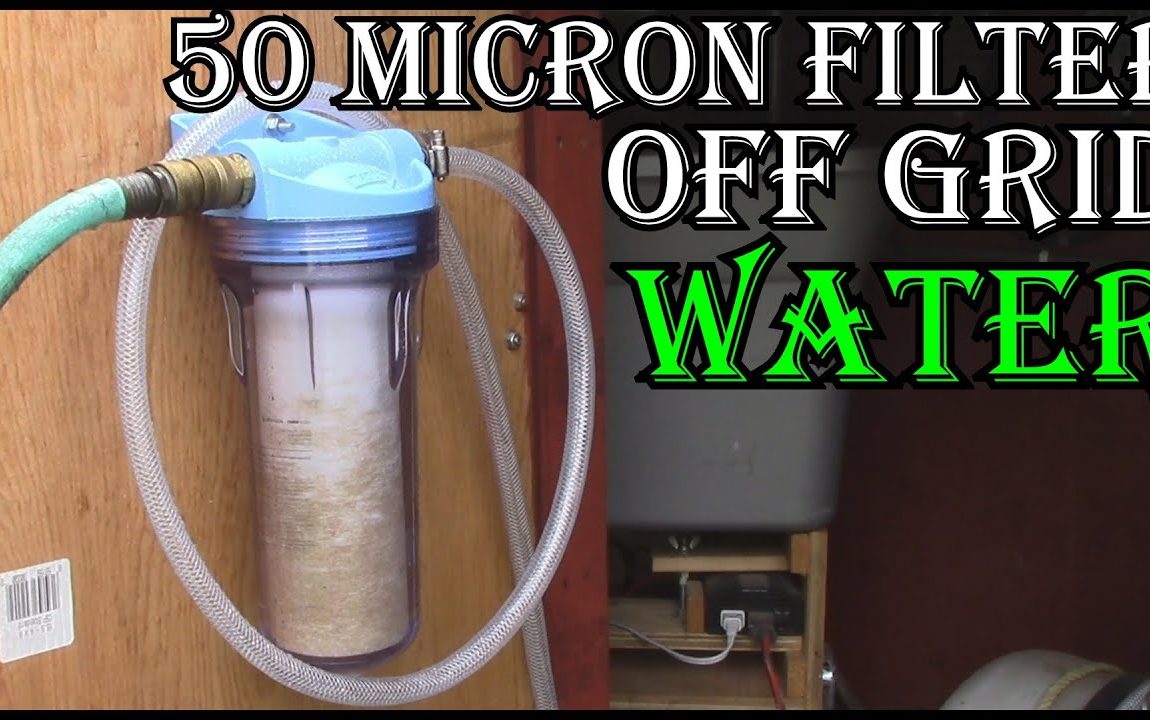 My Off Grid  Water Filtration System