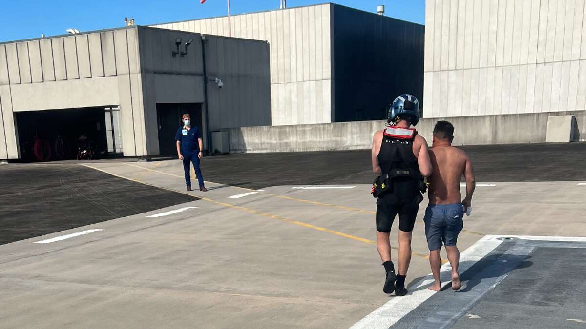 Video: Three fishermen rescued after weekend fishing trip goes bad