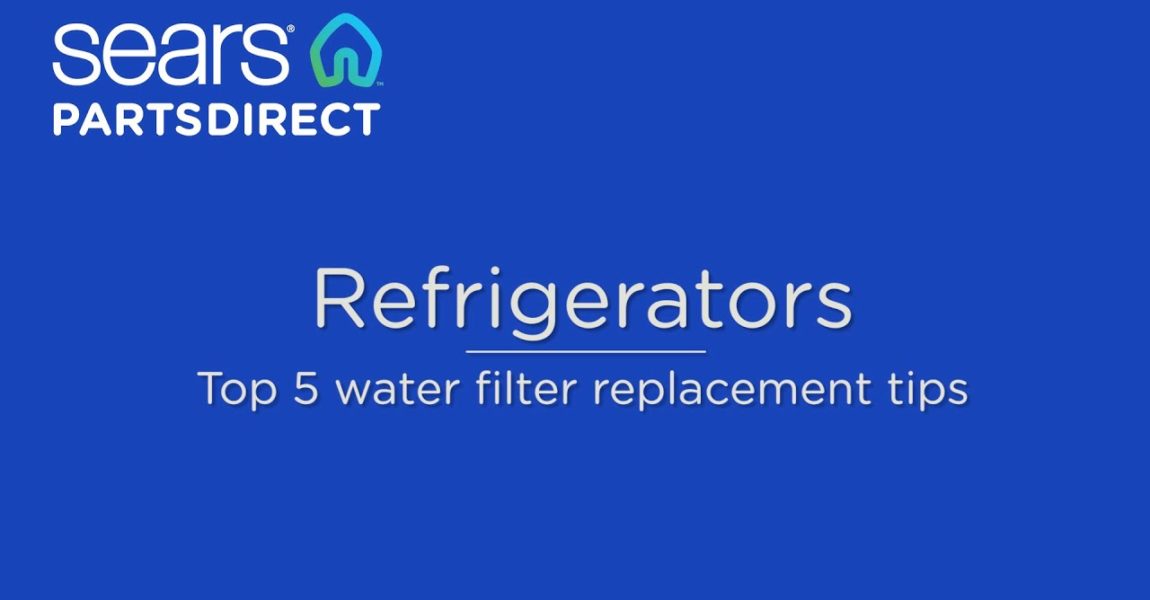 Top 5 water filter replacement tips