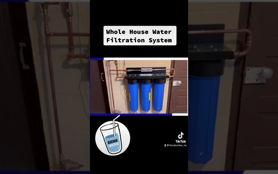 Benefits of a Whole House Water Filtration System!