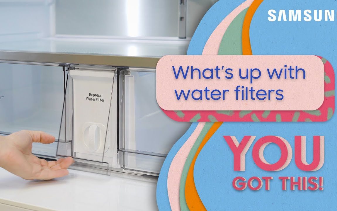Changing the water filter on your Samsung refrigerator | Samsung US