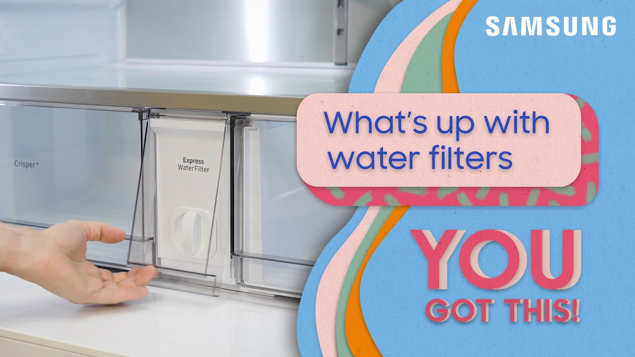 Changing the water filter on your Samsung refrigerator Samsung US