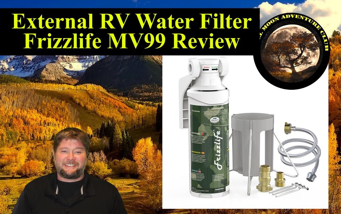 Frizzlife RV External Water Filter