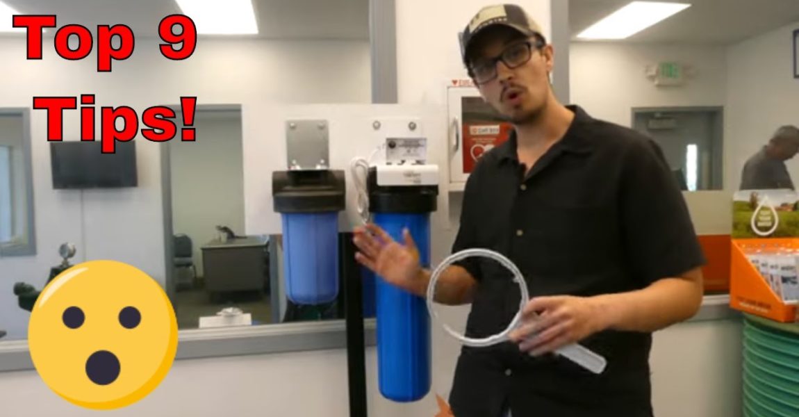 Top 9 Tips for Water Filter Owners