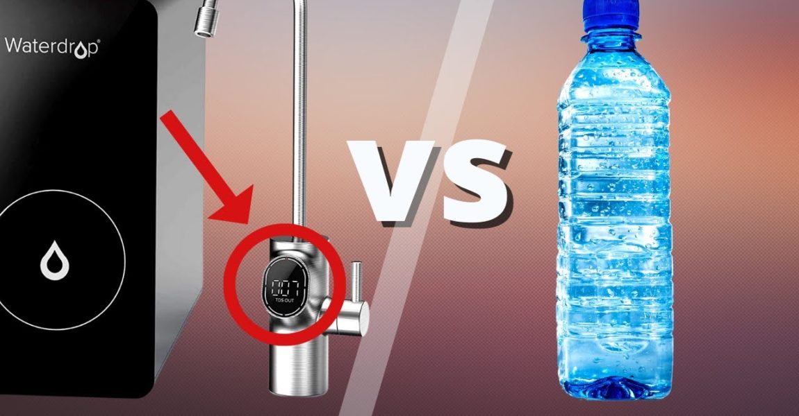 Bottled Water vs. Water Filtration System (TDS Meter)