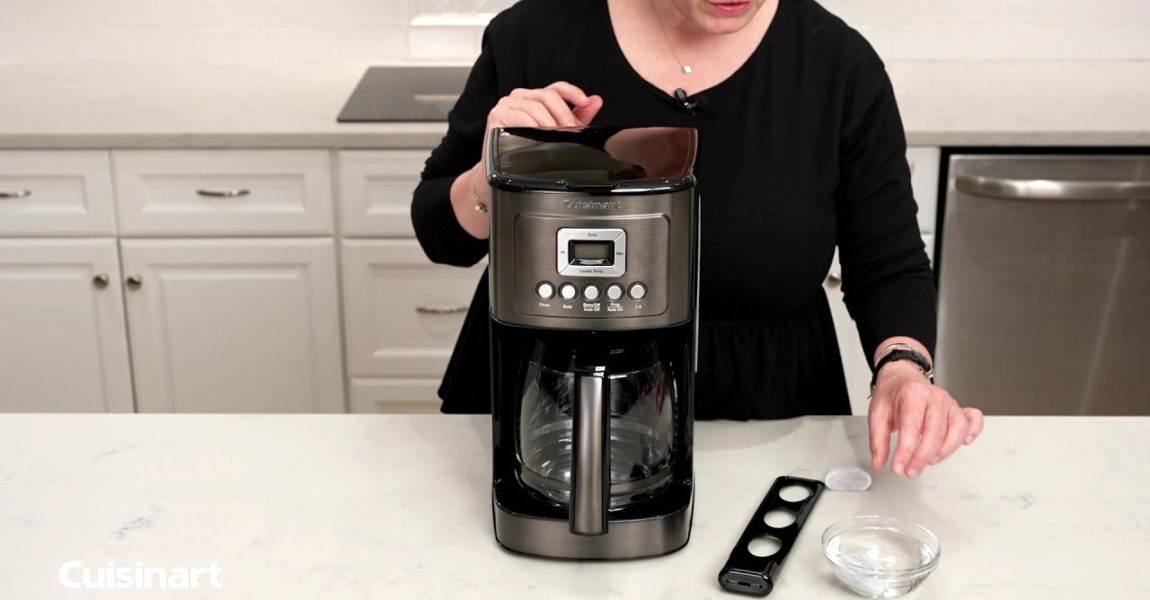 Cuisinart® | How to prep the charcoal water filter before using your Cuisinart coffeemaker!