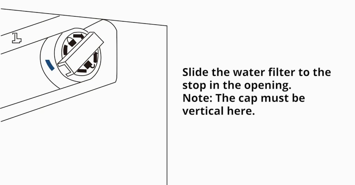 How to install Refrigerator Water Filter BORPLFTR50