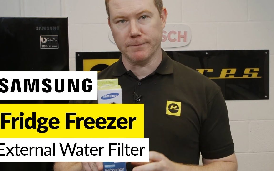 How to Replace The External Water Filter on a Samsung Fridge Freezer