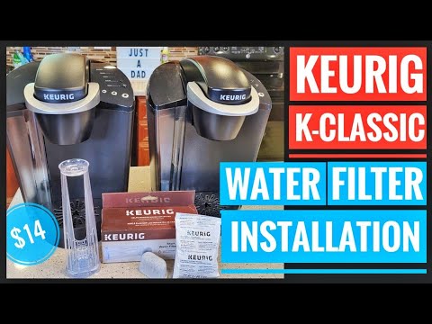 WATER FILTER INSTALLATION Keurig K-Classic K Cup Coffee Maker Model K50