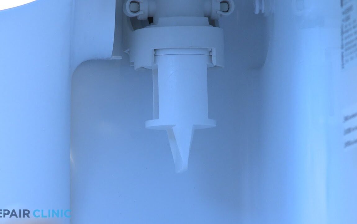 GE Refrigerator Water Filter Bypass Cap Installation WR17X33825