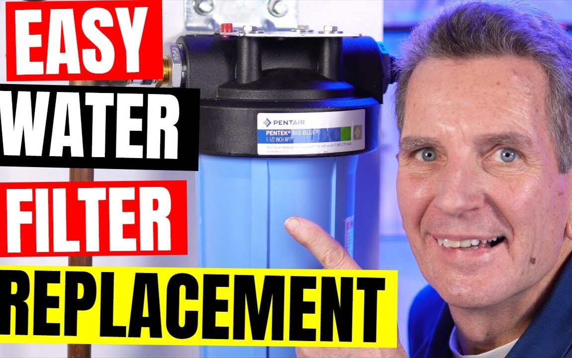 HOW to Change WHOLE HOUSE WATER FILTER in 7 EASY Steps