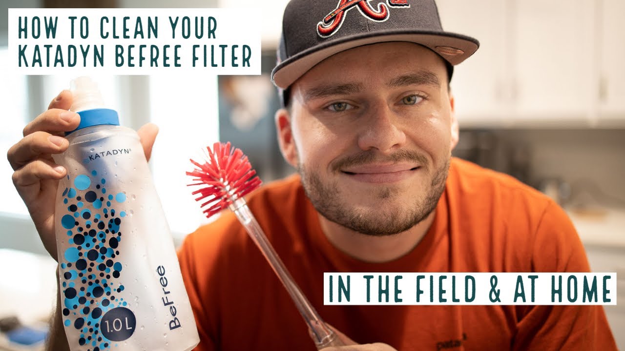 How to CLEAN the Katadyn BeFree Water Filter! Done in Seconds!
