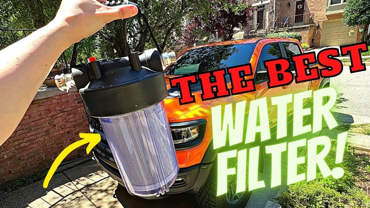 Best Water Filter For Washing Cars!