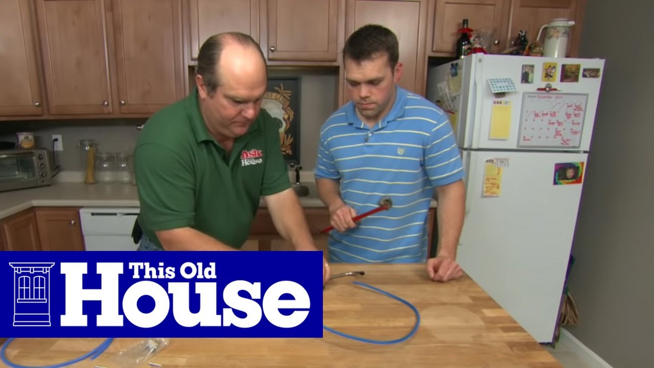 How to Install a Water Filter With A Separate Faucet This Old House