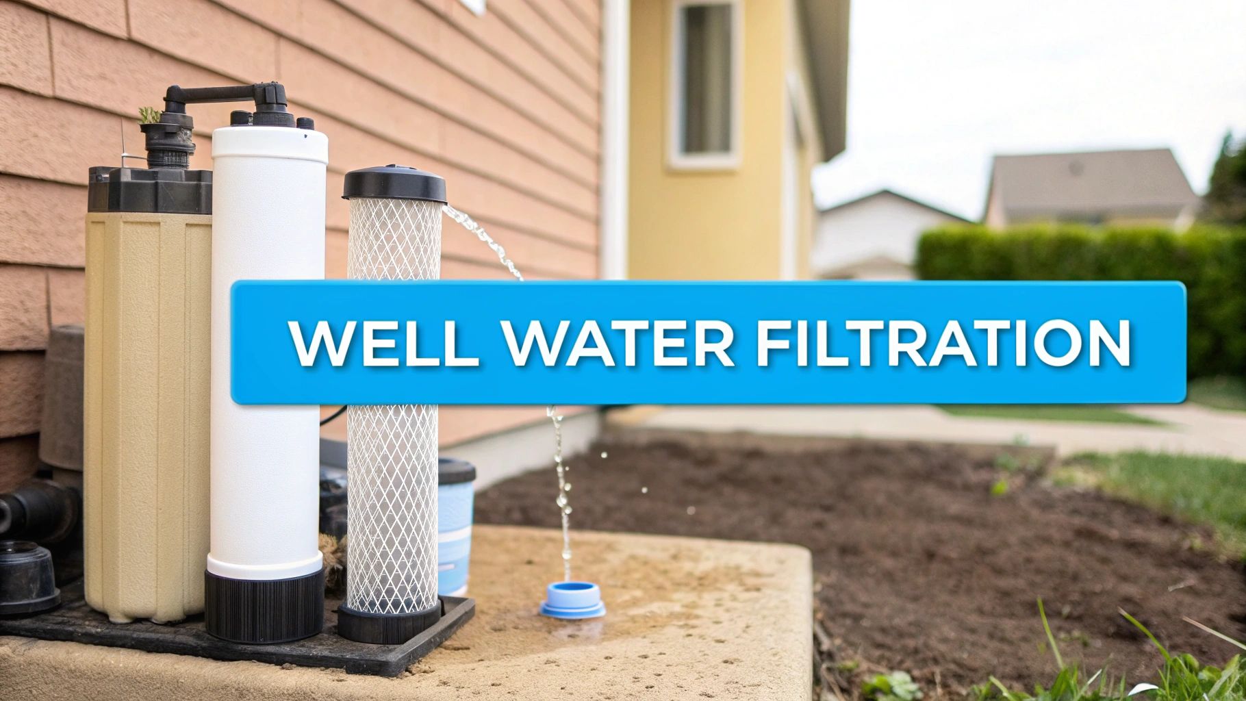 Well Water Filter Examples Choosing Well Water Filtration Systems for Your Home