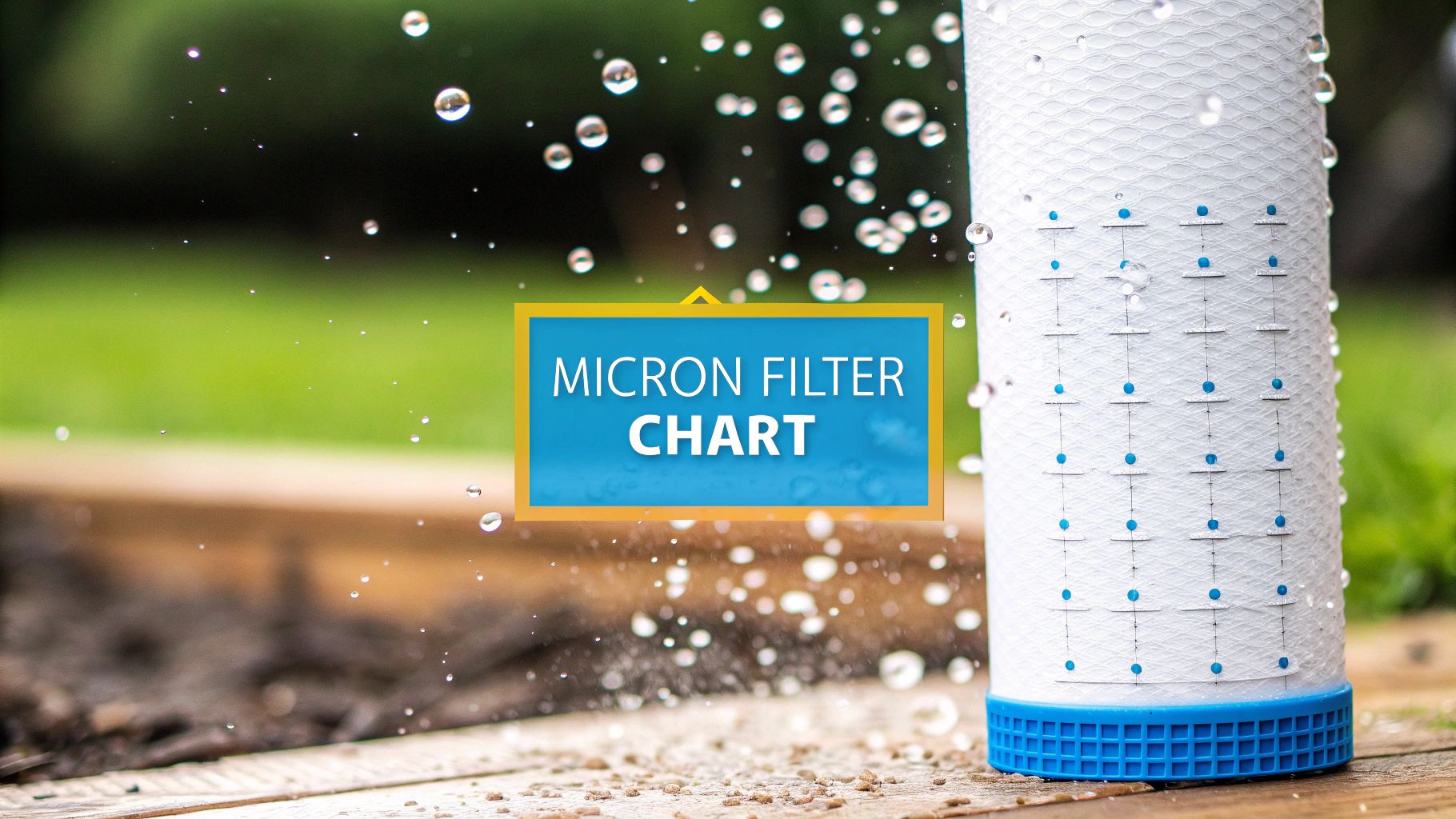 Your Ultimate Guide to the Micron Water Filter Chart