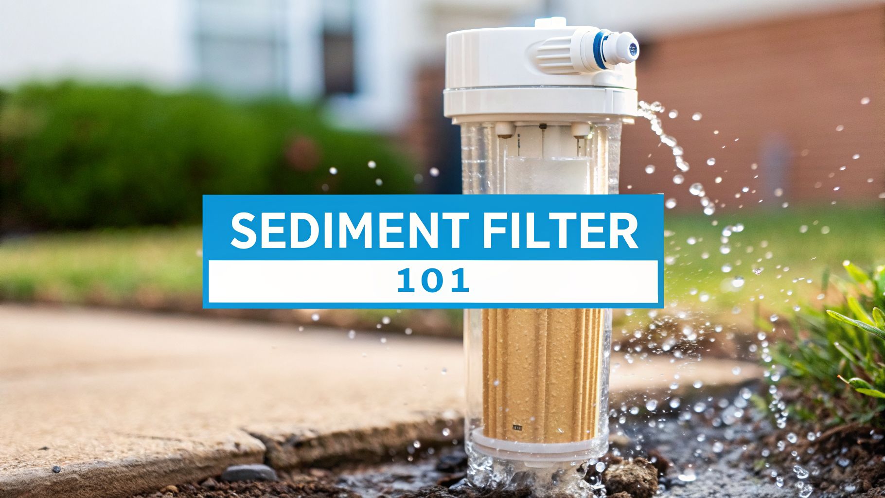 What Is a Sediment Filter and How Does It Work?